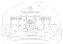 Фонтан треві