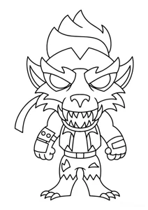 Fortnite Chibi Werewolf