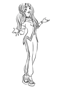 Фредді (genie chic) з «descendants: wicked world