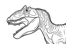 Giganotosaurus head