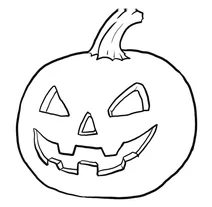 Halloween jack o lantern pumpkin