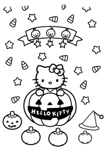 Hello kitty хелловін