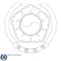 Герб південної кореї
