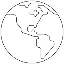Глобус (америки) (емодзі)