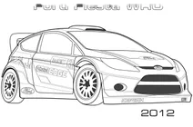 Гоночне авто 2012 ford fiesta wrc