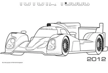 Гоночне авто 2012 toyota ts030