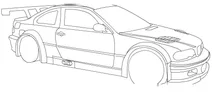Гоночне авто bmw