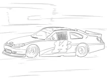 Гоночне авто nascar тоні стюарта