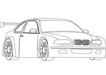 Гоночний автомобіль bmw