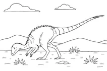 Hypsilophodon dinosaur