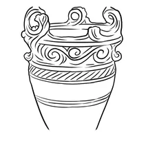 Jomon ceramic pot