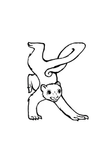 K — кінкаджу