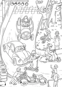 Kart racing part 5