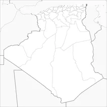 Карта алжиру