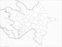 Карта азербайджану