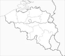 Карта бельгії