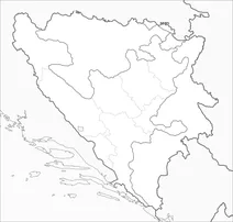 Карта боснії і герцеговини