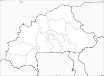 Карта буркіна-фасо