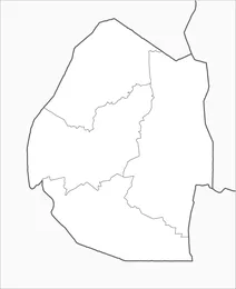 Карта есватіні (свазіленду)