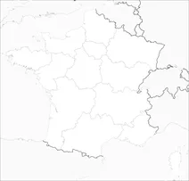 Карта франції