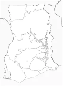 Карта гани