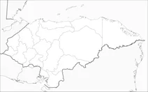 Карта гондурасу