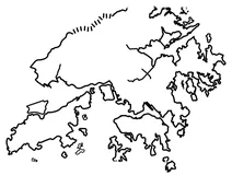 Карта гонконгу