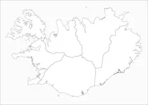 Карта ісландії