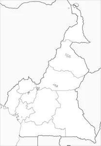 Карта камеруну