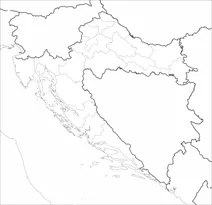 Карта хорватії