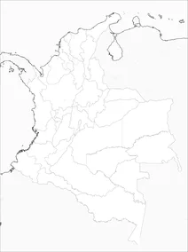 Карта колумбії