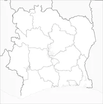 Карта кот-д’івуару