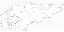 Карта киргизстану