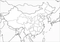 Карта китаю