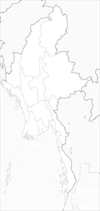 Карта м’янми