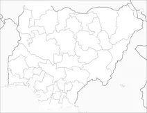Карта нігерії