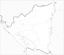 Карта нікарагуа