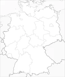 Карта німеччини
