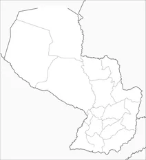 Карта парагваю