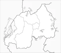 Карта руанди