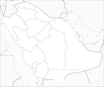 Карта саудівської аравії
