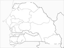 Карта сенегалу