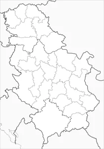 Карта сербії