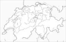 Карта швейцарії