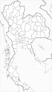 Карта таїланду