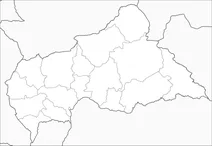 Карта центральноафриканської республіки