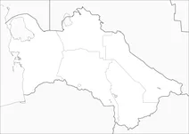 Карта туркменістану