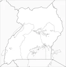 Карта уганди