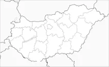 Карта угорщини