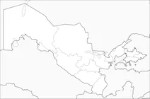 Карта узбекистану